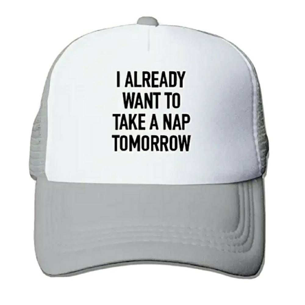 NWOT! NKF I Already Want..Nap Tomorrow Hat Unisex - Picture 1 of 8